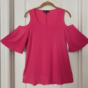 SLINKY BRAND Cold shoulder, S, pink